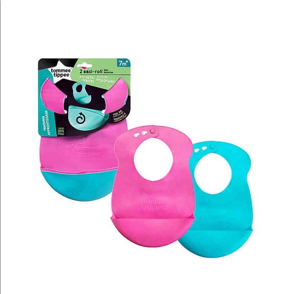 Tommee Tippee baby bib 2 pack - Picture 1 of 5